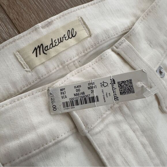 NWT Madewell Size 26 Style NO641 Kick Out Full Length Jeans Vintage Canvas - Picture 8 of 16